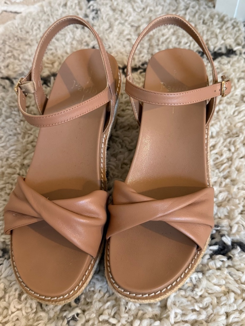 Linea Paolo Verona Platform Wedge Sandal